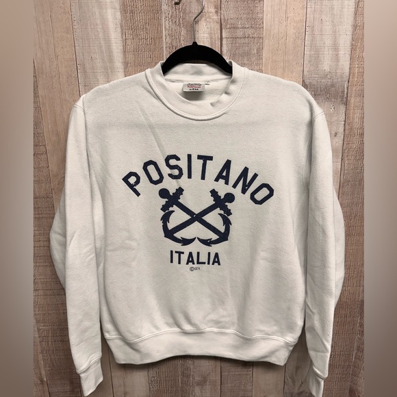Tops - POSITANO Italian. Made in Italy graphic sweatshirt